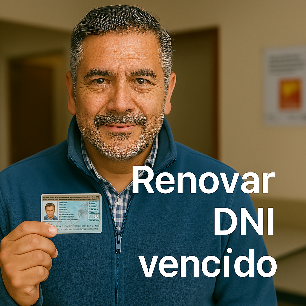 Renovar DNI vencido