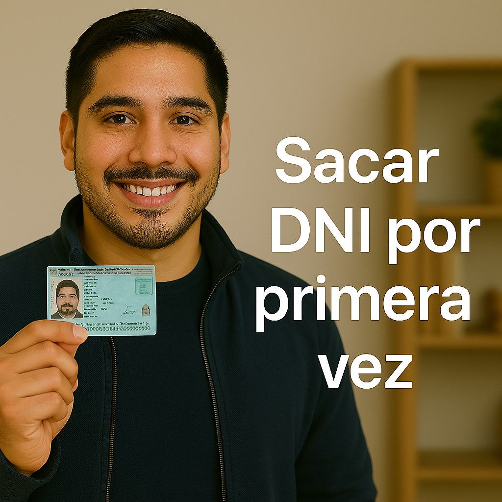 Sacar DNI por primera vez